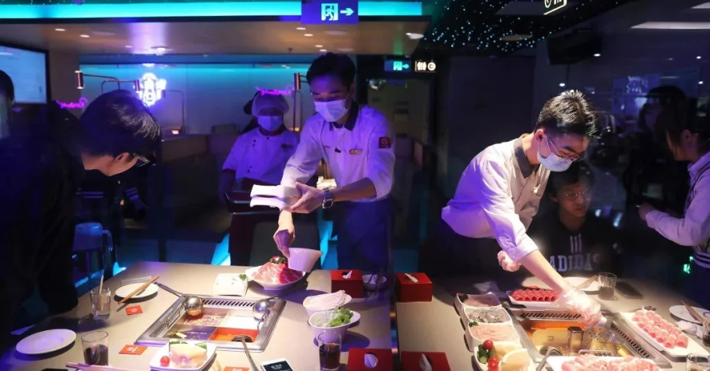 Haidilao Fun and Interactive Hotpot Experience Indonesia