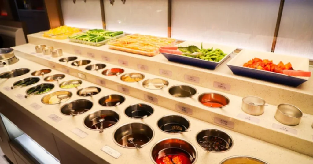 Haidilao Wide Sauce Bar Selection Indonesia